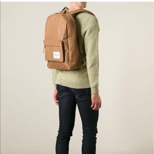 Herschel khaki backpack